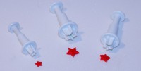 Conjunto 3 Cortadores Com Ejector ESTRELA 